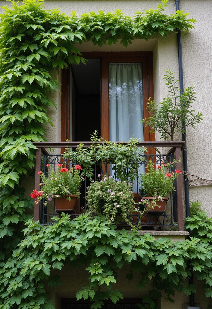 25 Balcony Decor Ideas Pinterest Users Are Saving Right Now 19 25 Balcony Decor Ideas Pinterest Users Are Saving Right Now - 20. Climbing Plants