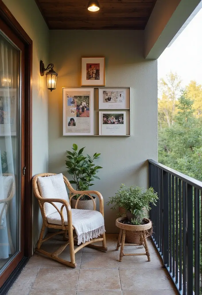 25 Balcony Decor Ideas Pinterest Users Are Saving Right Now 24 25 Balcony Decor Ideas Pinterest Users Are Saving Right Now - 25. Personal Touches