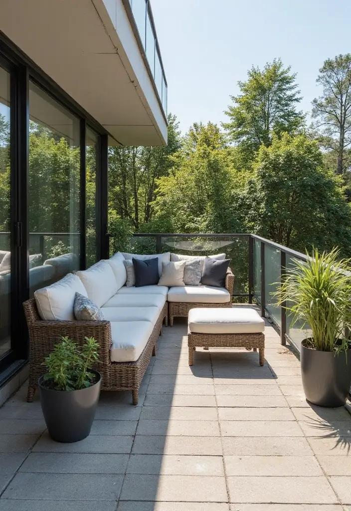 25 Balcony Decor Ideas Pinterest Users Are Saving Right Now 9 25 Balcony Decor Ideas Pinterest Users Are Saving Right Now - 9. Modular Furniture