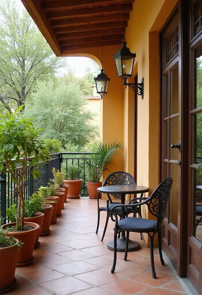 25 Balcony Design Inspirations You’ll Want to Copy - 22. Mediterranean Escape