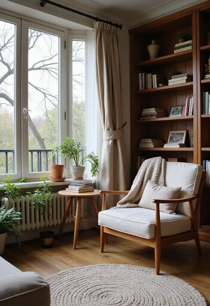 25 Balcony Office Ideas Perfect for Working with a View 8 25 Balcony Office Ideas Perfect for Working with a View - 8. Cozy Reading Nook with a Desk