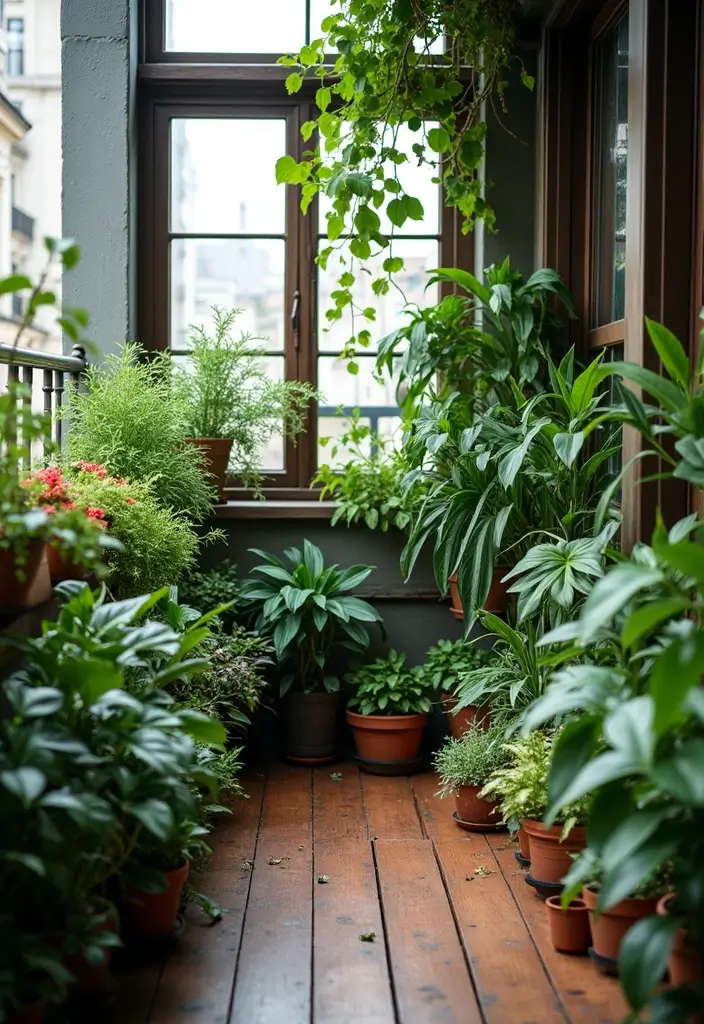 25 Balcony Terrace Design Ideas That Extend Living Spaces - 10. Urban Jungle