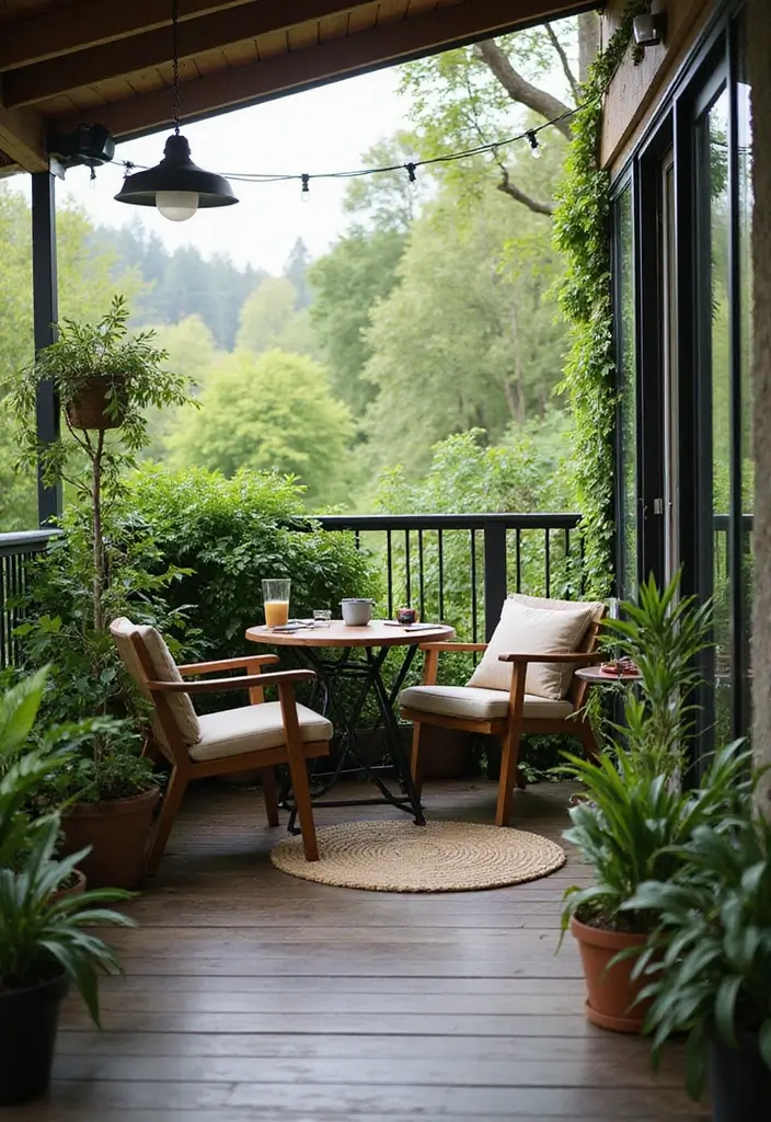 25 Balcony Terrace Design Ideas That Extend Living Spaces - 16. Outdoor Workspace