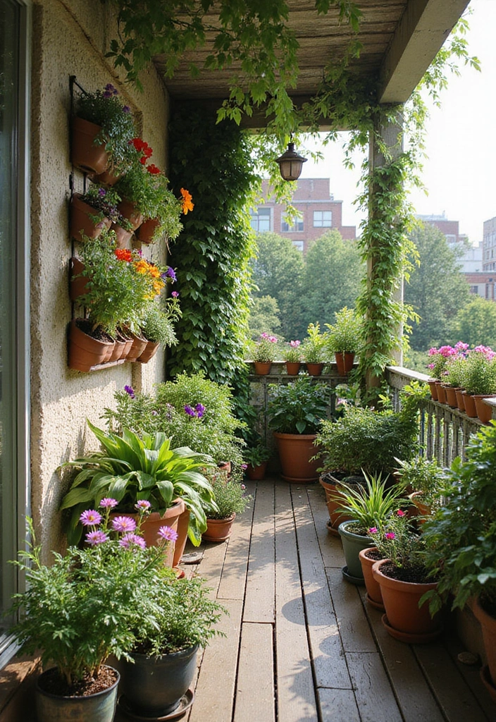 25 Balcony Terrace Design Ideas That Extend Living Spaces - 4. Garden Balcony