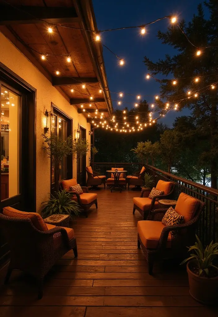 25 Bedroom with Balcony Ideas That Feel Romantic and Fresh 13 25 Bedroom with Balcony Ideas That Feel Romantic and Fresh - 13. Nighttime Oasis