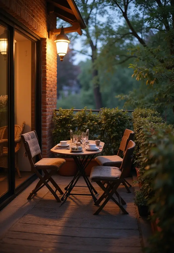 25 Bedroom with Balcony Ideas That Feel Romantic and Fresh 17 25 Bedroom with Balcony Ideas That Feel Romantic and Fresh - 17. Outdoor Dining Space