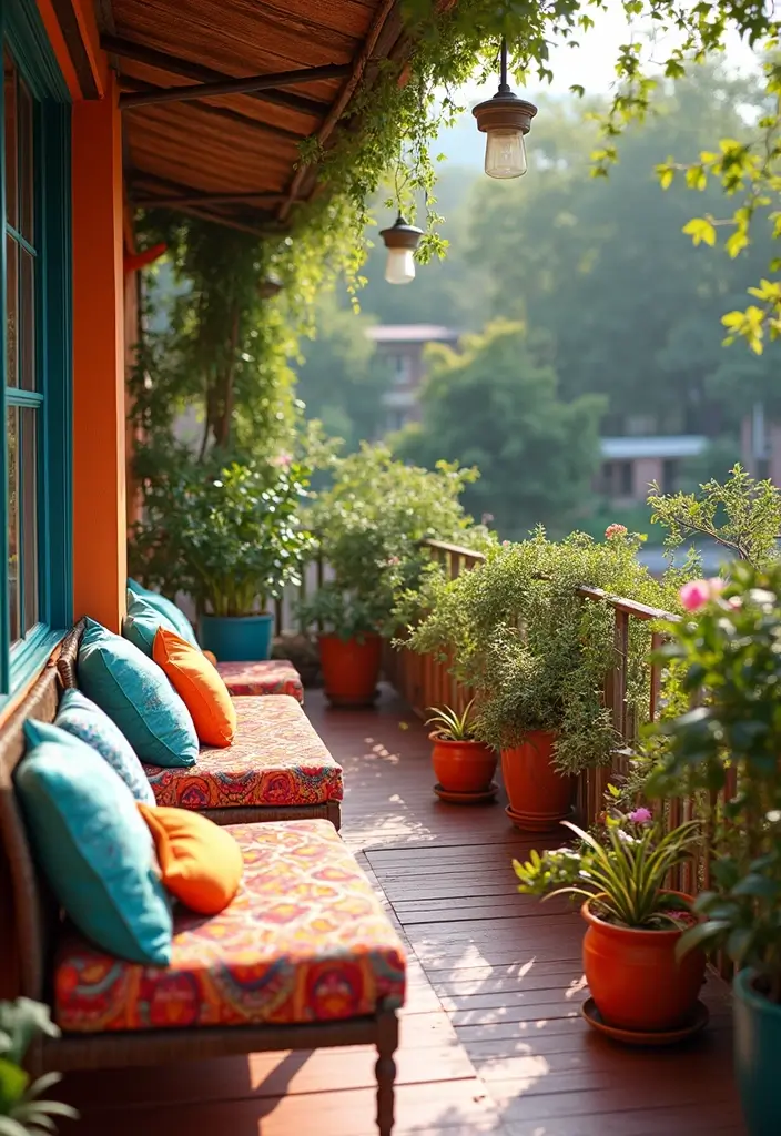25 Bedroom with Balcony Ideas That Feel Romantic and Fresh 23 25 Bedroom with Balcony Ideas That Feel Romantic and Fresh - 23. Colorful Palettes