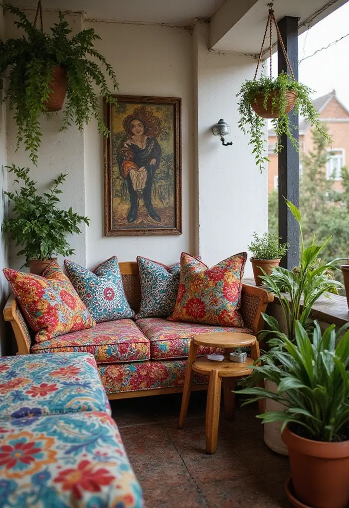 25 Bedroom with Balcony Ideas That Feel Romantic and Fresh 4 25 Bedroom with Balcony Ideas That Feel Romantic and Fresh - 4. Bohemian Vibes