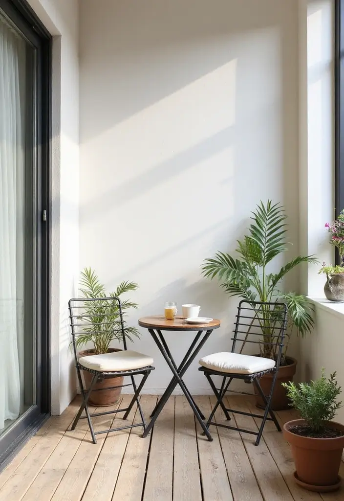 25 House Balcony Designs That Upgrade Your Home’s Look 2 25 House Balcony Designs That Upgrade Your Home’s Look - 2. Minimalist Retreat