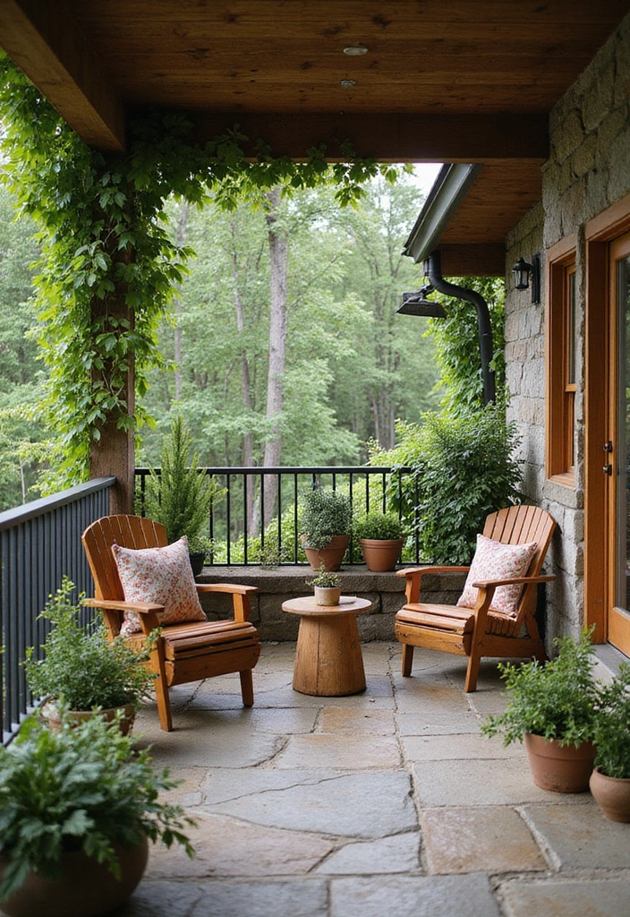 25 House Balcony Designs That Upgrade Your Home’s Look 21 25 House Balcony Designs That Upgrade Your Home’s Look - 21. Nature-Inspired Design