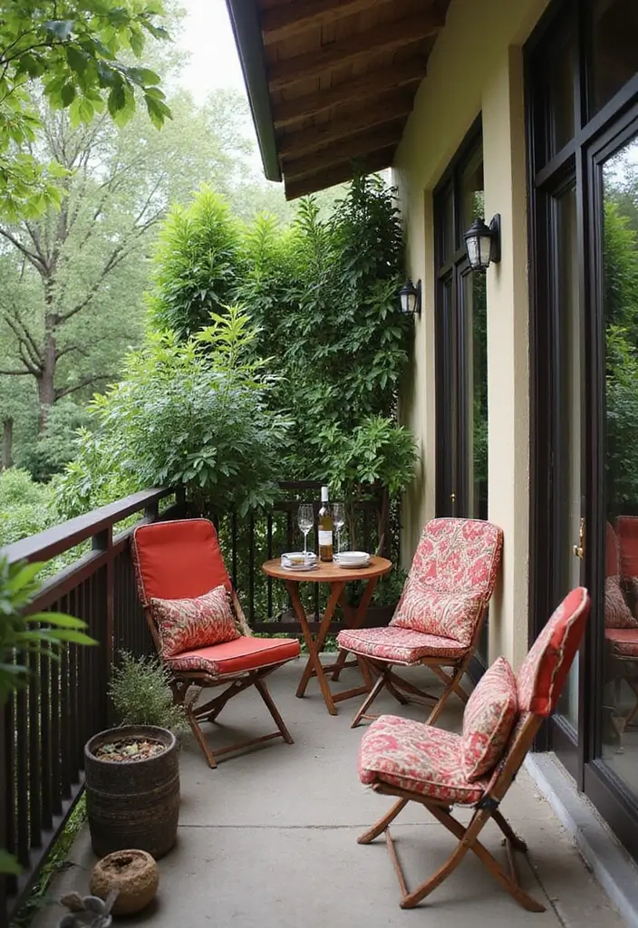 25 Indian Balcony Decor Ideas That Blend Tradition and Style 4 25 Indian Balcony Decor Ideas That Blend Tradition and Style - 4. Space-Saving Furniture Solutions