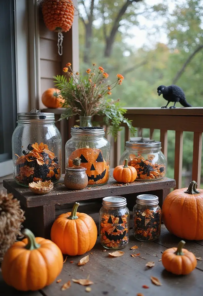 27 Apartment Balcony Halloween Decor Ideas That Feel Spooky and Fun 14 27 Apartment Balcony Halloween Decor Ideas That Feel Spooky and Fun - 14. DIY Halloween Crafts