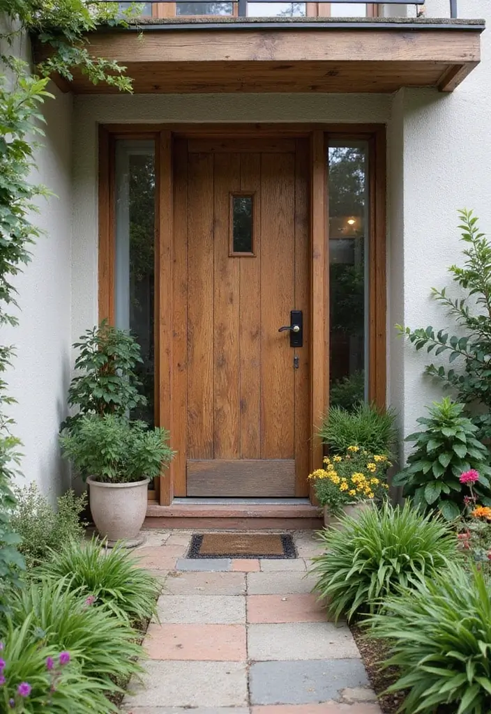 27 Balcony Door Designs That Make a Stylish Entrance 16 27 Balcony Door Designs That Make a Stylish Entrance - 16. Eco-Friendly Doors