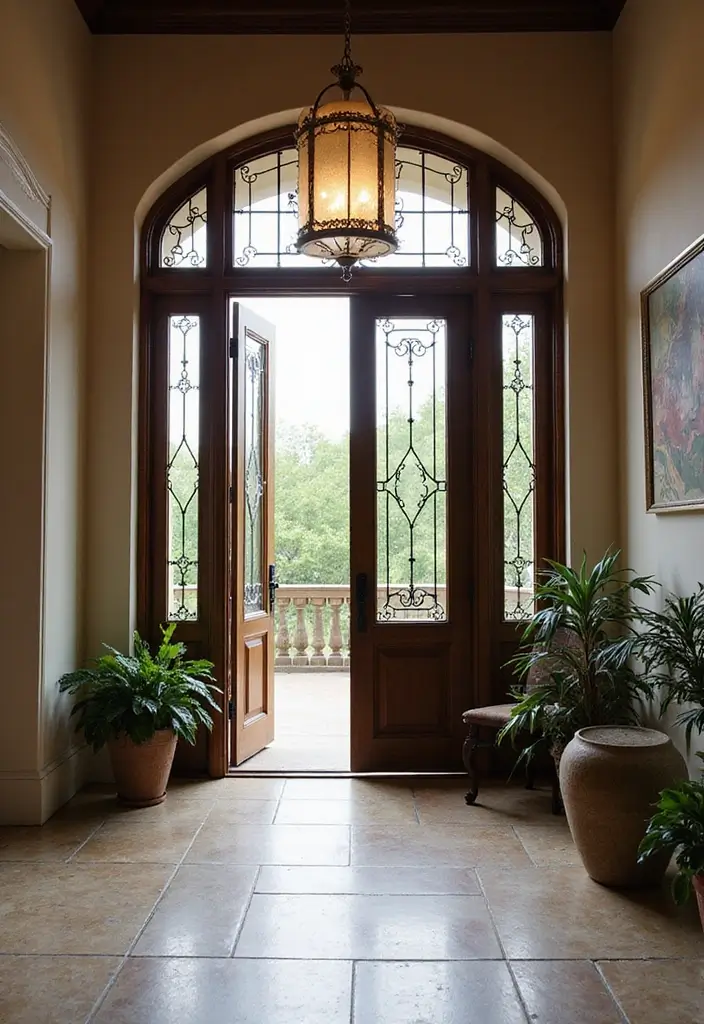 27 Balcony Door Designs That Make a Stylish Entrance 9 27 Balcony Door Designs That Make a Stylish Entrance - 9. Double Door Entrances