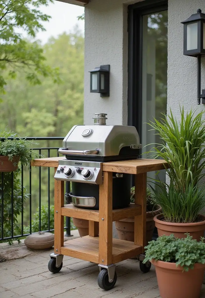 27 Balcony Grill Design Ideas That Look Modern and Safe 22 27 Balcony Grill Design Ideas That Look Modern and Safe - 22. Eco-Friendly Grilling Options