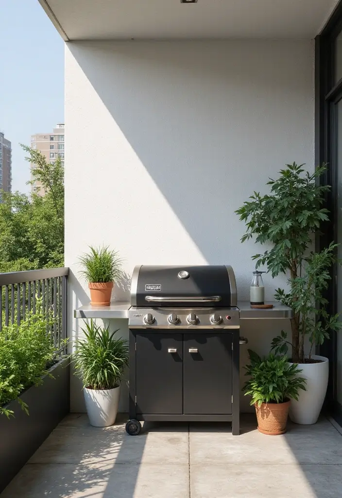 27 Balcony Grill Design Ideas That Look Modern and Safe 7 27 Balcony Grill Design Ideas That Look Modern and Safe - 7. Low-Profile Grills