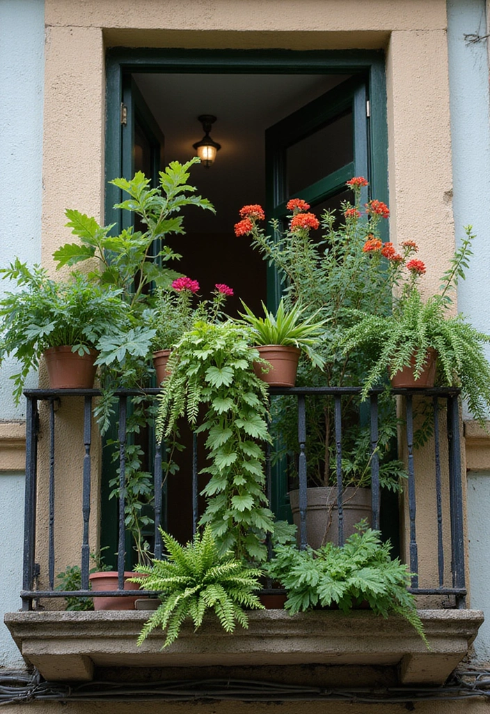 27 Balcony Inspiration Ideas That Instantly Upgrade Your Space 20 27 Balcony Inspiration Ideas That Instantly Upgrade Your Space - 20. An Urban Jungle