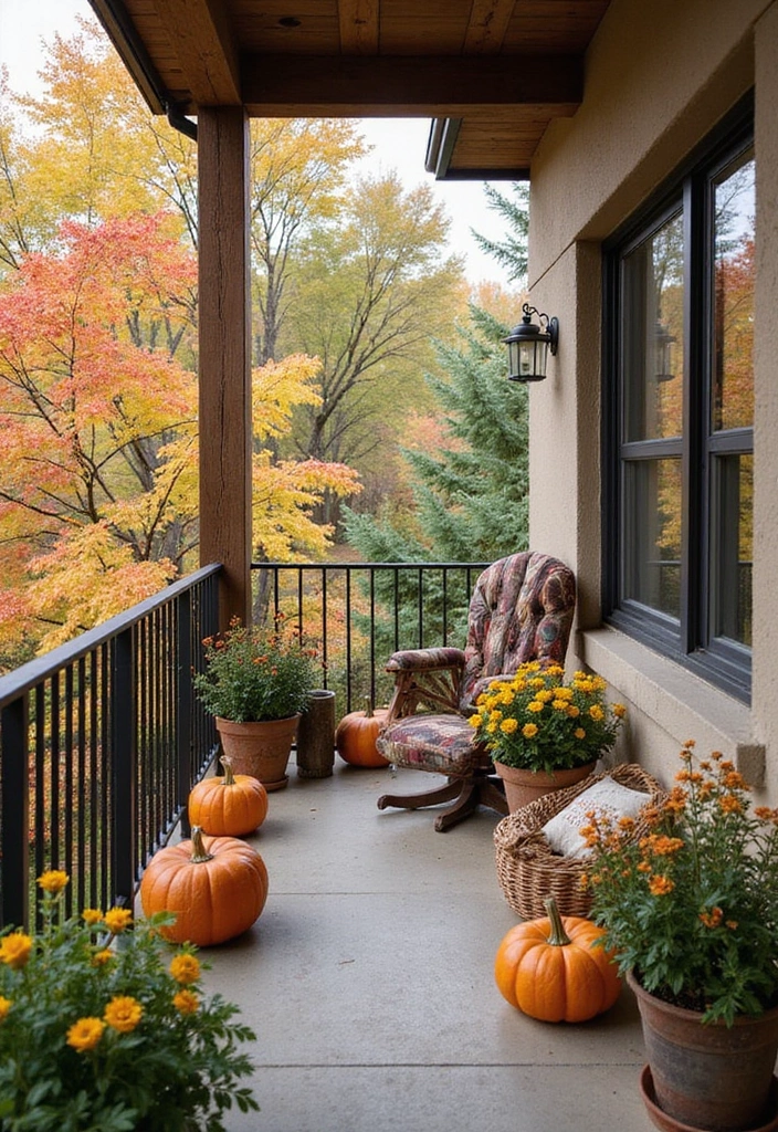 27 Balcony Inspiration Ideas That Instantly Upgrade Your Space 25 27 Balcony Inspiration Ideas That Instantly Upgrade Your Space - 25. Seasonal Decor Changes