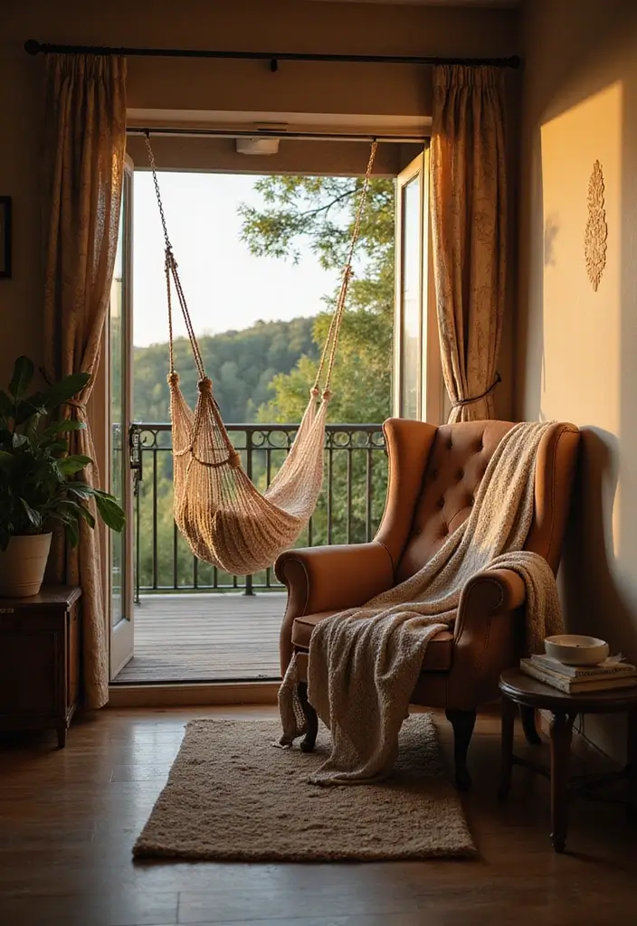 27 Living Room with Balcony Layouts That Feel Airy and Bright 8 27 Living Room with Balcony Layouts That Feel Airy and Bright - 8. Cozy Nooks