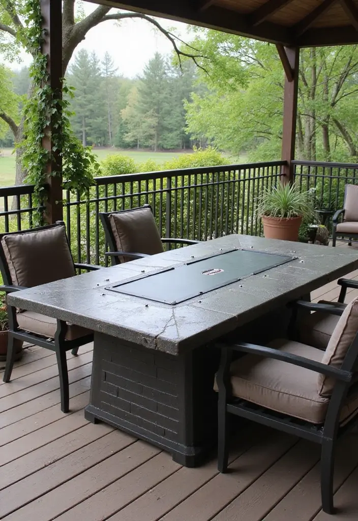 28 Bloxburg Balcony Ideas That Gamers Are Obsessed With - 10. Outdoor Game Station