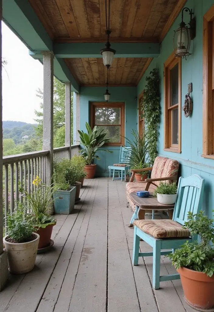 28 Bloxburg Balcony Ideas That Gamers Are Obsessed With - 15. DIY Furniture Upcycle