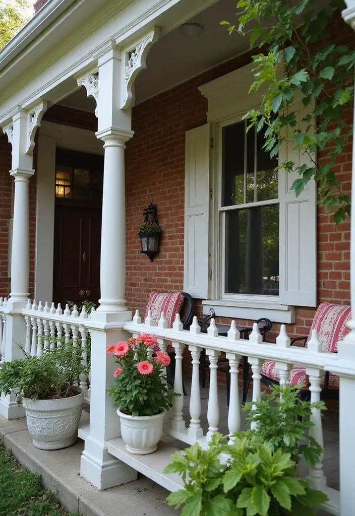 28 Modern Balcony Railing Designs That Look Sleek and Safe 25 28 Modern Balcony Railing Designs That Look Sleek and Safe - 25. Classic Picket Fencing Railings