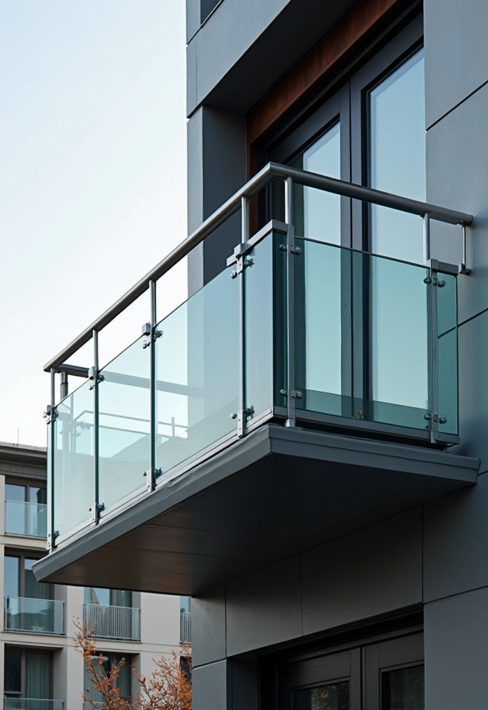 28 Modern Balcony Railing Designs That Look Sleek and Safe 4 28 Modern Balcony Railing Designs That Look Sleek and Safe - 4. Sleek Aluminum Railings