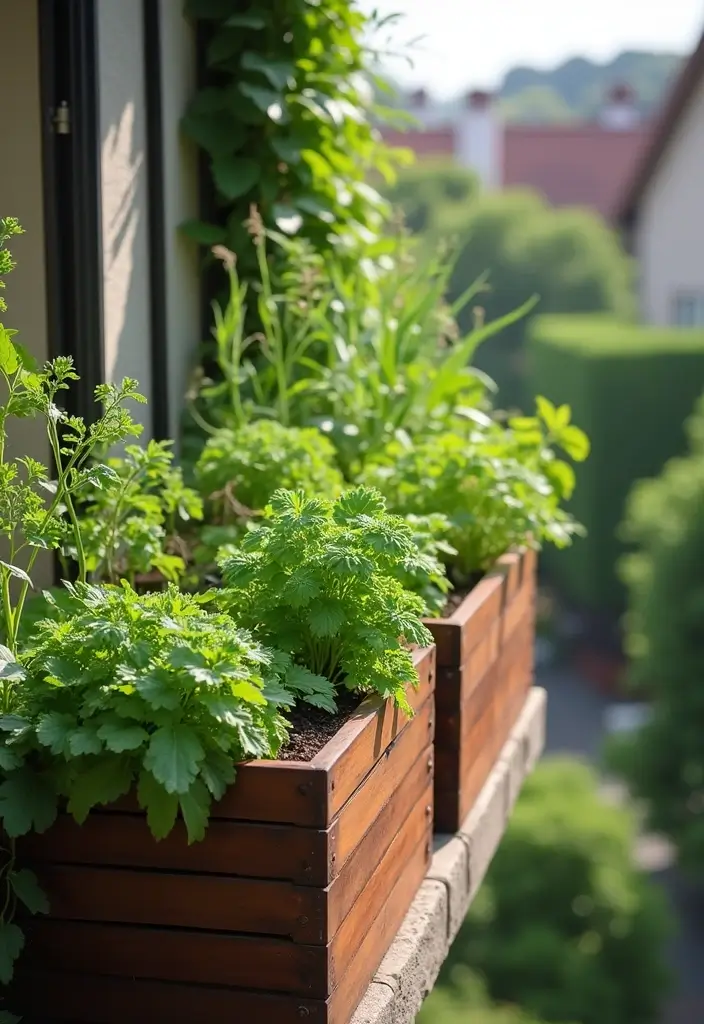 29 Balcony Design Ideas Pinterest Is Loving Right Now 10 29 Balcony Design Ideas Pinterest Is Loving Right Now - 10. Edible Balcony Garden