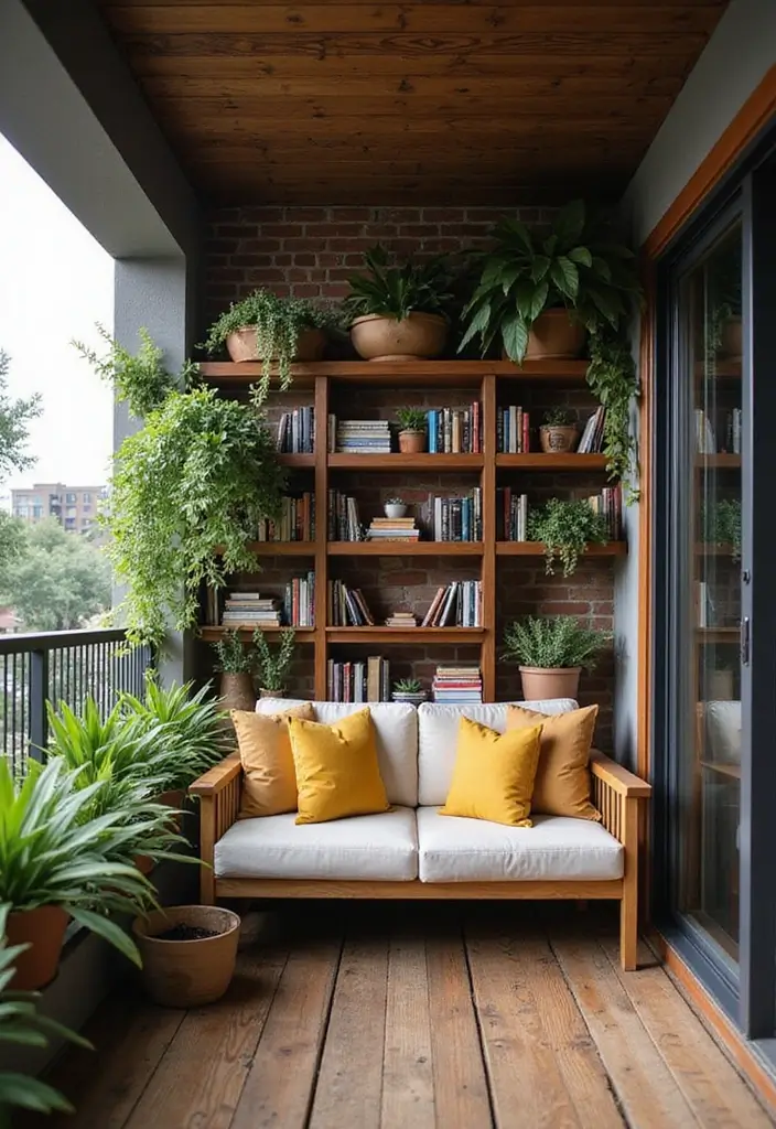 29 Balcony Design Ideas Pinterest Is Loving Right Now 12 29 Balcony Design Ideas Pinterest Is Loving Right Now - 12. Comfortable Outdoor Reading Nook
