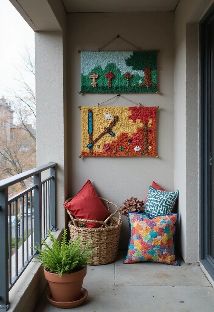 29 Balcony Design Ideas Pinterest Is Loving Right Now 29 29 Balcony Design Ideas Pinterest Is Loving Right Now - 29. DIY Pixel Art Projects