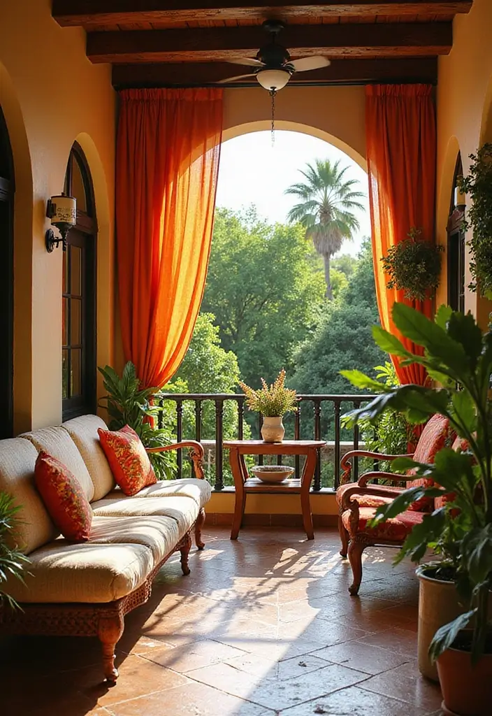 29 Balcony Shade Solutions That Keep You Cool and Cozy 23 29 Balcony Shade Solutions That Keep You Cool and Cozy - 23. Mediterranean-Style Shade Structures for a Tropical Feel