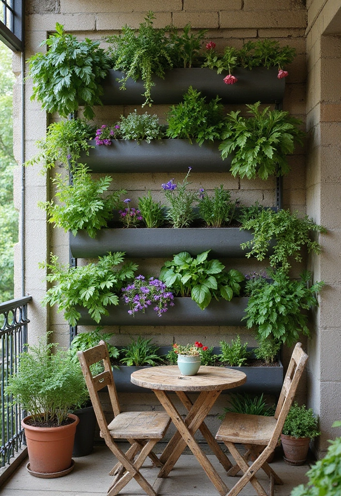 29 Brilliant Ideas for Balcony That Fit Any Budget 1 29 Brilliant Ideas for Balcony That Fit Any Budget - 1. Vertical Gardens
