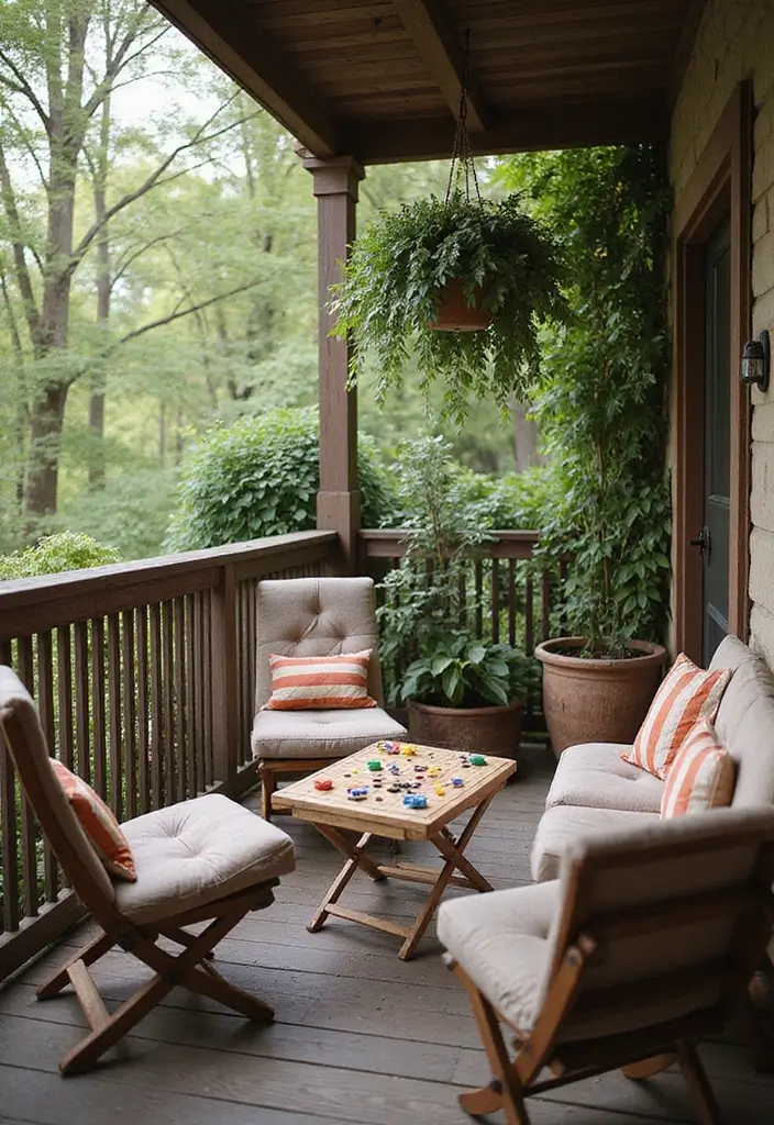 29 Brilliant Ideas for Balcony That Fit Any Budget 19 29 Brilliant Ideas for Balcony That Fit Any Budget - 19. Outdoor Games Corner