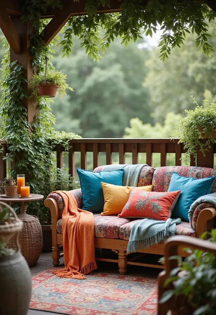 29 Brilliant Ideas for Balcony That Fit Any Budget 25 29 Brilliant Ideas for Balcony That Fit Any Budget - 25. Outdoor Cushions and Throws