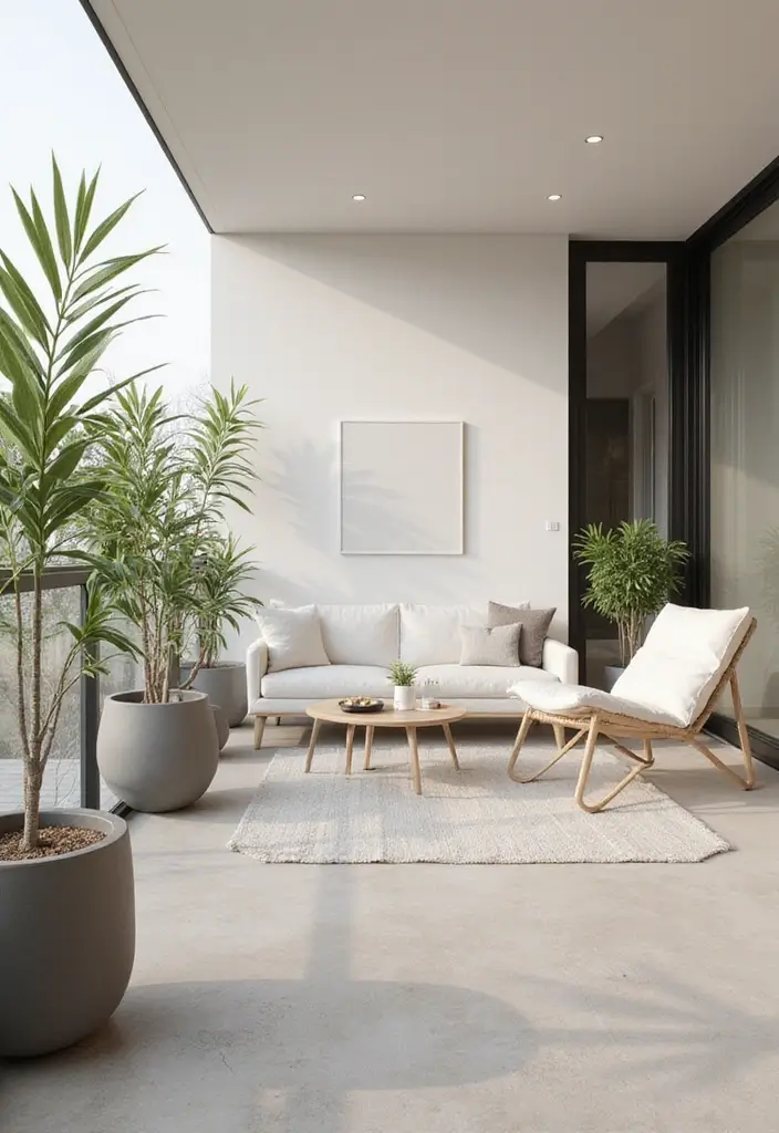 29 Master Bedrooms with Balcony Inspirations That Look Dreamy - 5. Modern Minimalist Retreat