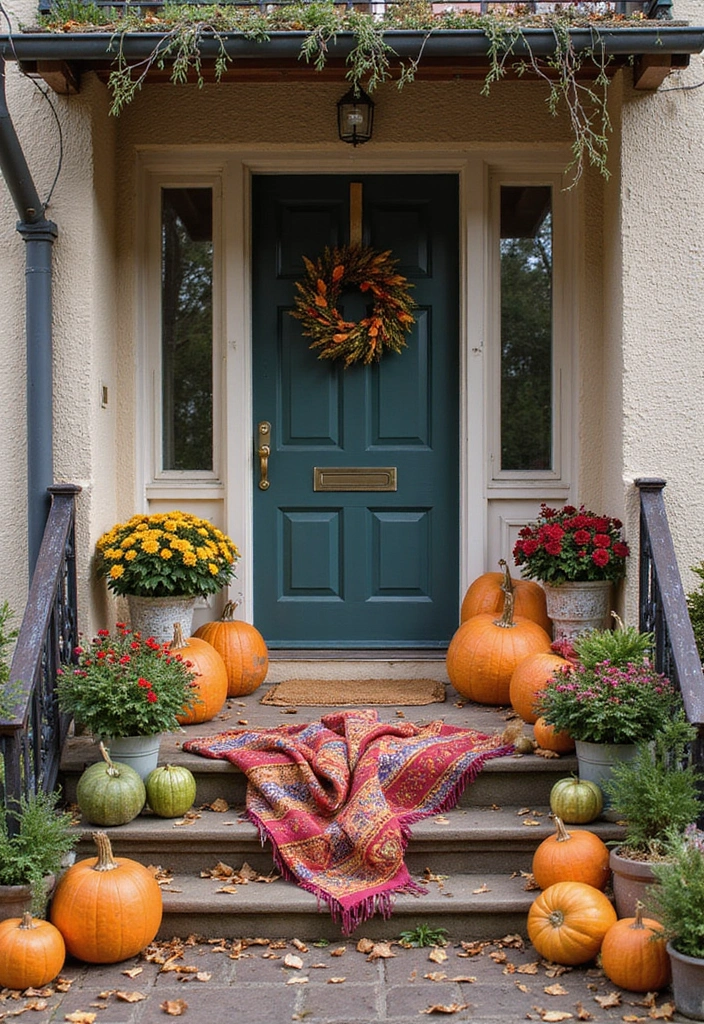 29 Small Balcony Decor Tips That Make It Look Bigger and Cozier 21 29 Small Balcony Decor Tips That Make It Look Bigger and Cozier - 21. Use Seasonal Decor