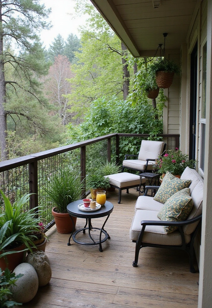 29 Small Balcony Decor Tips That Make It Look Bigger and Cozier 28 29 Small Balcony Decor Tips That Make It Look Bigger and Cozier - 28. Install Weather-Resistant Furniture