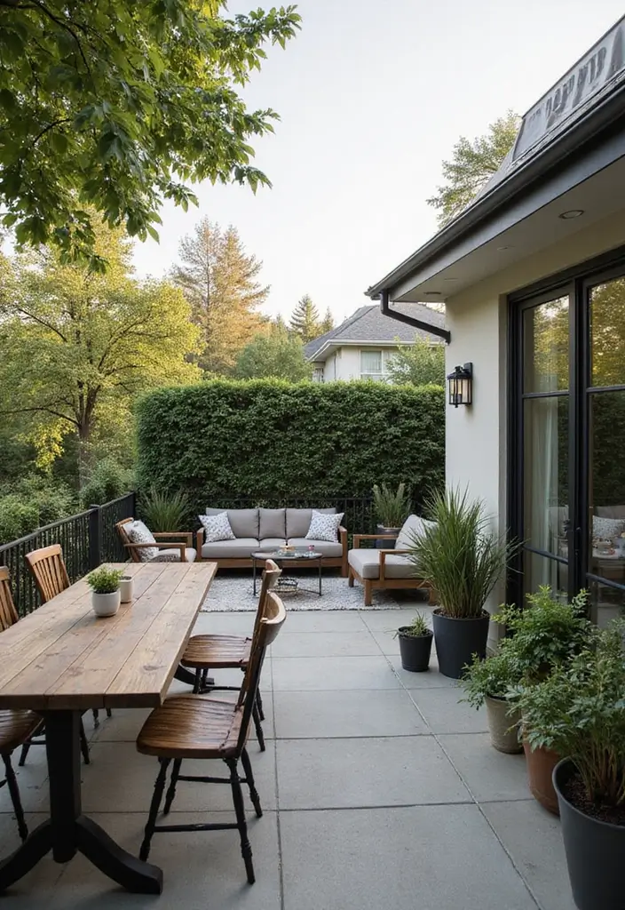 29 Small Balcony Decor Tips That Make It Look Bigger and Cozier 6 29 Small Balcony Decor Tips That Make It Look Bigger and Cozier - 6. Create Defined Zones