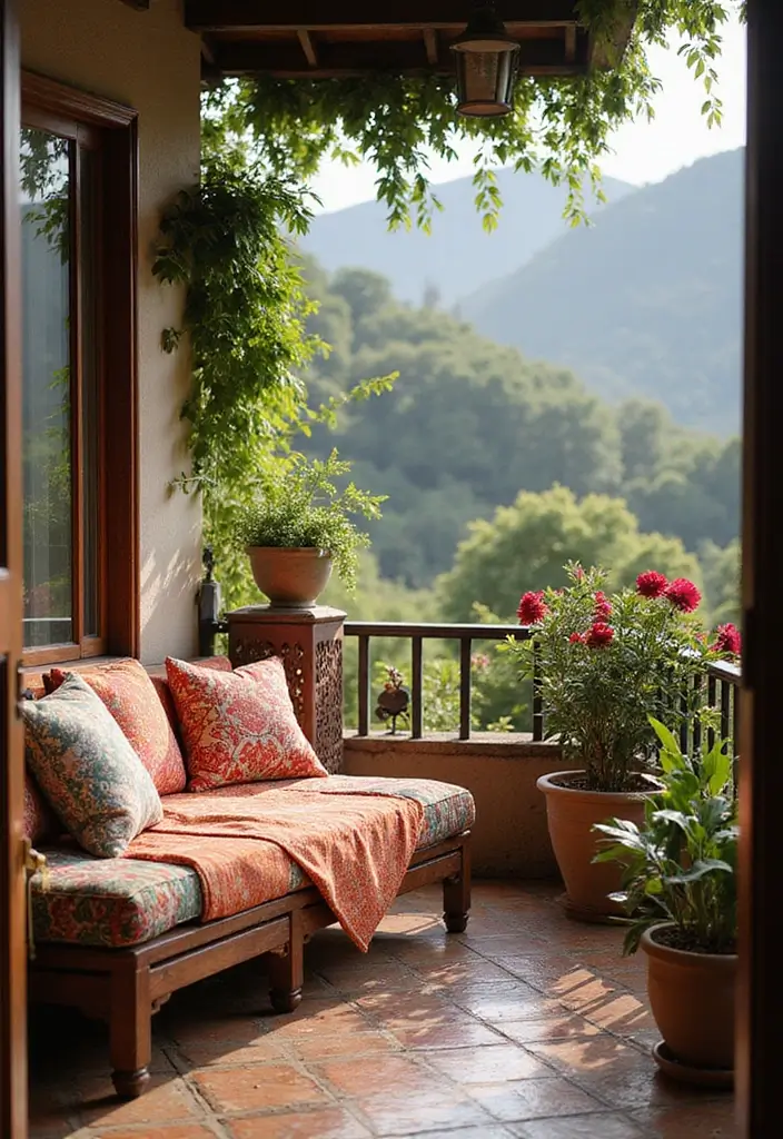 29 Small Balcony Decor Tips That Make It Look Bigger and Cozier 7 29 Small Balcony Decor Tips That Make It Look Bigger and Cozier - 7. Add Comfortable Cushions