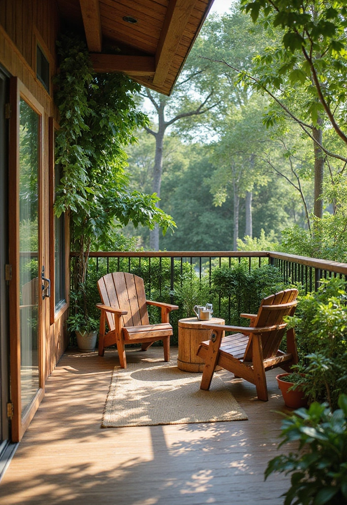 29 Stunning Designs for Balcony That Boost Home Value - 9. Biophilic Design Elements