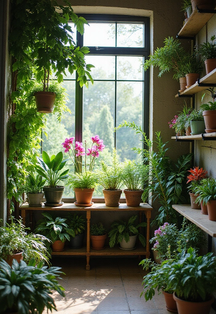 30 Balcony Inside House Designs That Feel Unique and Modern 1 30 Balcony Inside House Designs That Feel Unique and Modern - 1. Botanical Bliss: Greenery-Focused Dividers