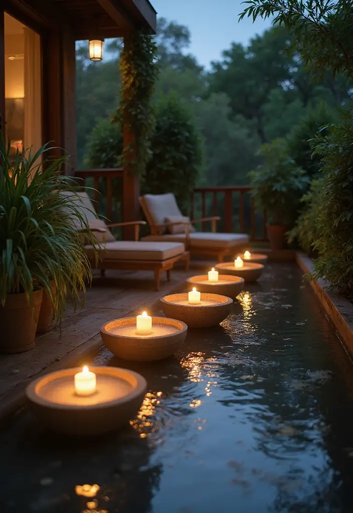 30 Balcony Lighting Ideas That Transform the Atmosphere 20 30 Balcony Lighting Ideas That Transform the Atmosphere - 20. Floating Lights