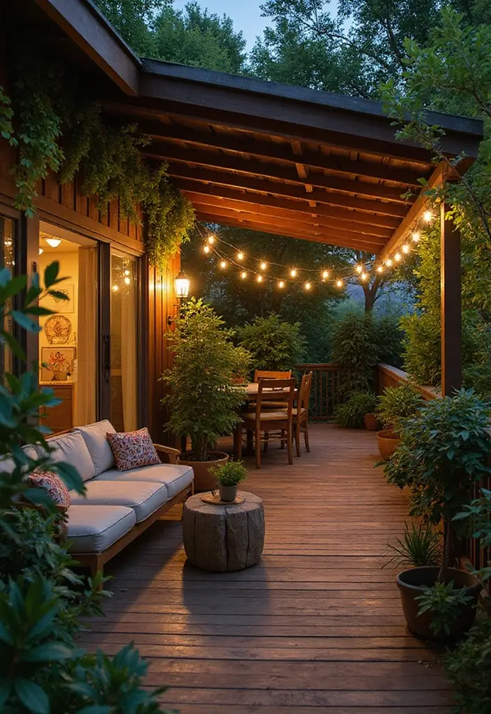 30 Balcony Lighting Ideas That Transform the Atmosphere 25 30 Balcony Lighting Ideas That Transform the Atmosphere - 25. Biodegradable Lighting