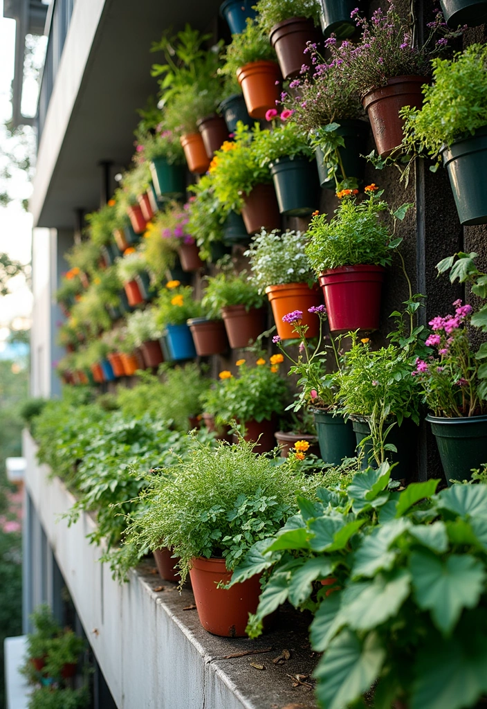 30 Balcony Makeover Ideas That Completely Transform the Look 2 30 Balcony Makeover Ideas That Completely Transform the Look - 2. Vertical Garden Wall