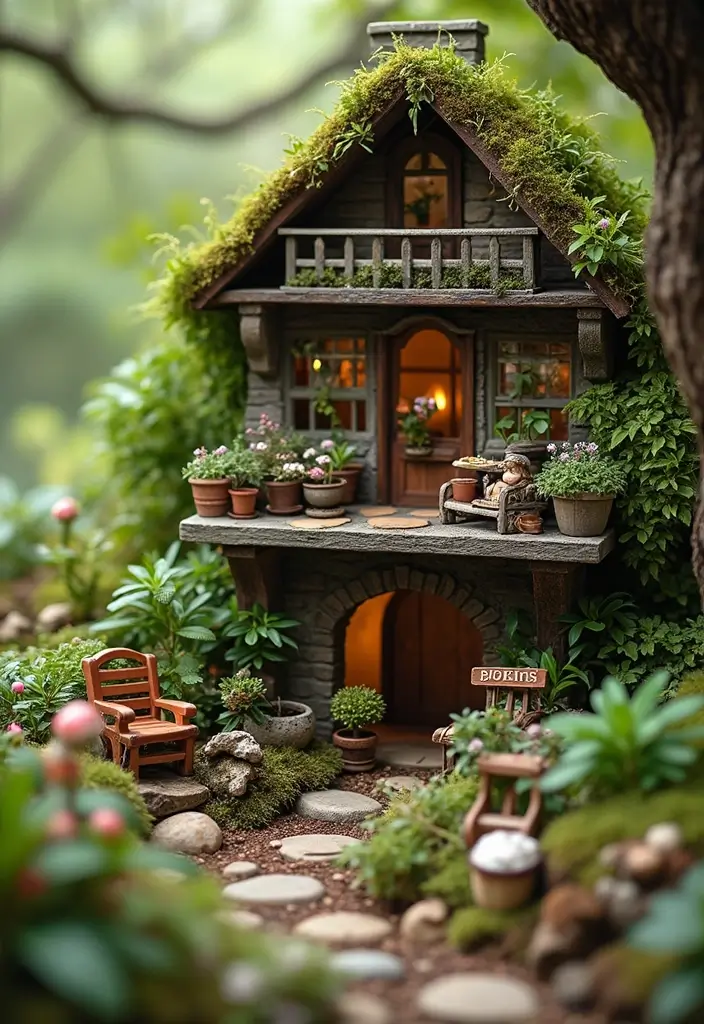 30 Balcony Makeover Ideas That Completely Transform the Look 28 30 Balcony Makeover Ideas That Completely Transform the Look - 28. Enchanting Fairy Garden