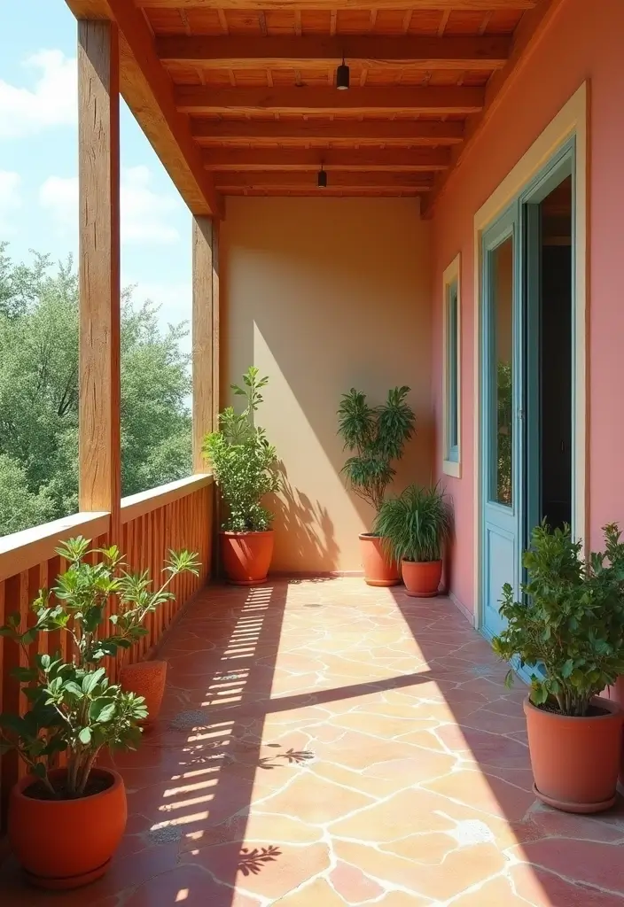 30 Balcony Painting Ideas That Add Instant Personality 26 30 Balcony Painting Ideas That Add Instant Personality - 26. Weatherproof Your Designs