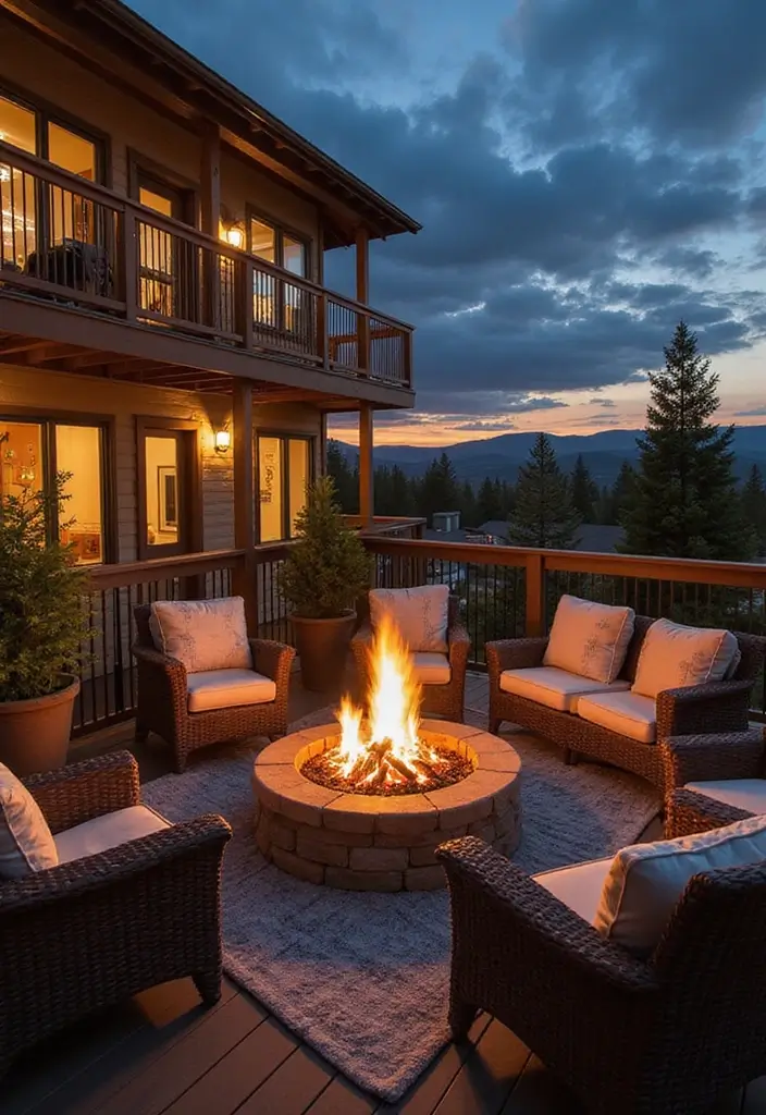 30 Indian Balcony Decor Ideas Full of Culture and Charm 18 30 Indian Balcony Decor Ideas Full of Culture and Charm - 18. Cozy Fire Pit Corner
