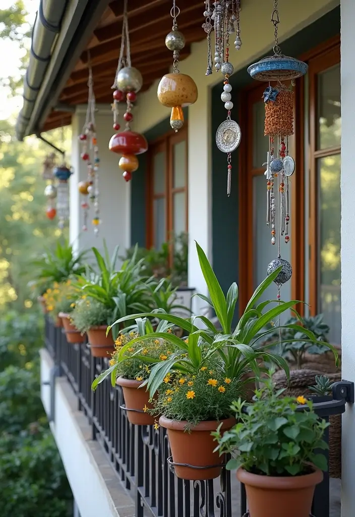 30 Indian Balcony Decor Ideas Full of Culture and Charm 21 30 Indian Balcony Decor Ideas Full of Culture and Charm - 21. Artistic Installations