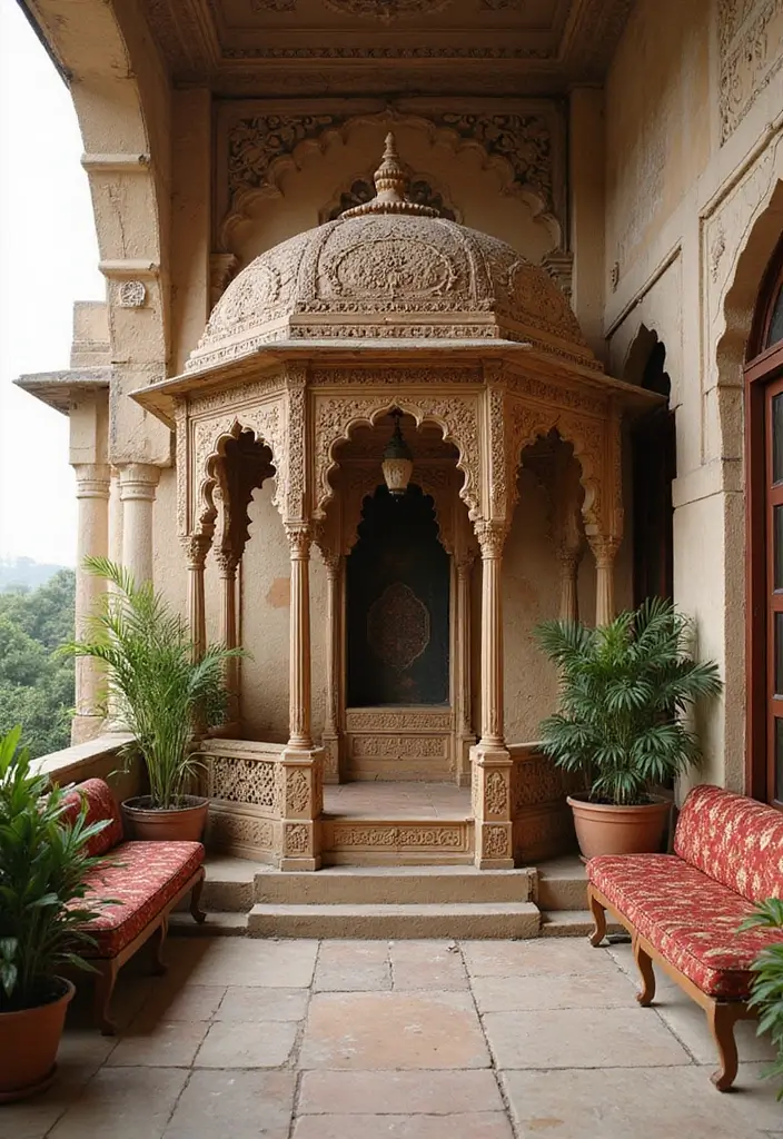 30 Indian Balcony Decor Ideas Full of Culture and Charm 3 30 Indian Balcony Decor Ideas Full of Culture and Charm - 3. Traditional Jharokhas