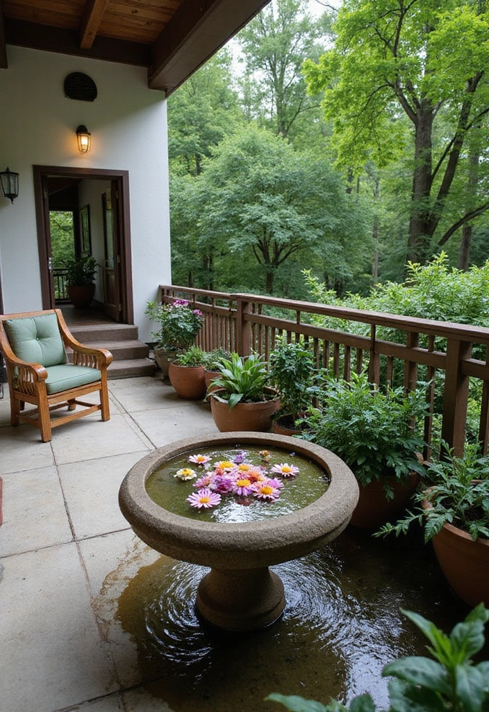 30 Indian Balcony Decor Ideas Full of Culture and Charm 9 30 Indian Balcony Decor Ideas Full of Culture and Charm - 9. Water Features for Tranquility